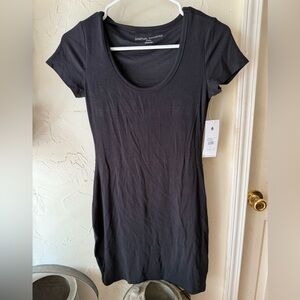 Spiritual Gangster NWT black ribbed dress size